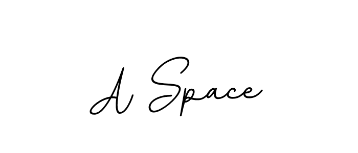 The best way (BallpointsItalic-DORy9) to make a short signature is to pick only two or three words in your name. The name A Space include a total of six letters. For converting this name. A Space signature style 11 images and pictures png