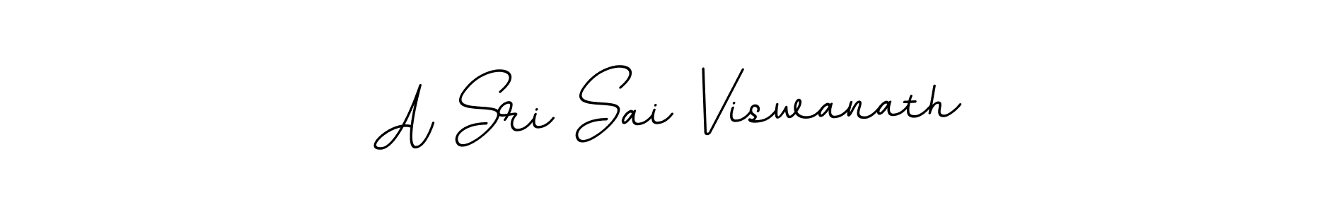 Make a beautiful signature design for name A Sri Sai Viswanath. With this signature (BallpointsItalic-DORy9) style, you can create a handwritten signature for free. A Sri Sai Viswanath signature style 11 images and pictures png