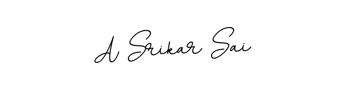 This is the best signature style for the A Srikar Sai name. Also you like these signature font (BallpointsItalic-DORy9). Mix name signature. A Srikar Sai signature style 11 images and pictures png