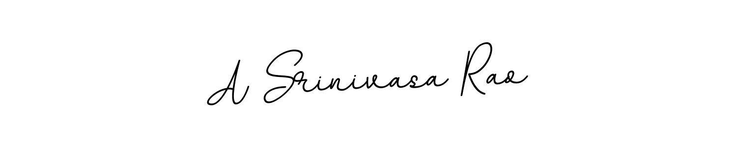 Design your own signature with our free online signature maker. With this signature software, you can create a handwritten (BallpointsItalic-DORy9) signature for name A Srinivasa Rao. A Srinivasa Rao signature style 11 images and pictures png
