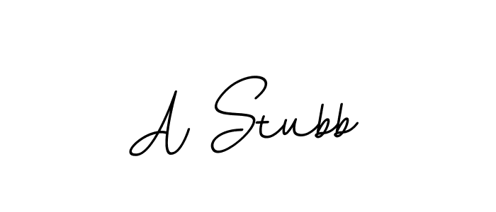Use a signature maker to create a handwritten signature online. With this signature software, you can design (BallpointsItalic-DORy9) your own signature for name A Stubb. A Stubb signature style 11 images and pictures png