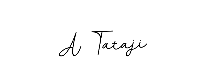 BallpointsItalic-DORy9 is a professional signature style that is perfect for those who want to add a touch of class to their signature. It is also a great choice for those who want to make their signature more unique. Get A Tataji name to fancy signature for free. A Tataji signature style 11 images and pictures png