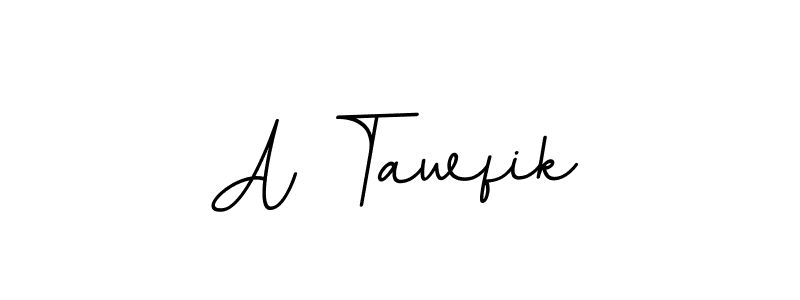 Create a beautiful signature design for name A Tawfik. With this signature (BallpointsItalic-DORy9) fonts, you can make a handwritten signature for free. A Tawfik signature style 11 images and pictures png