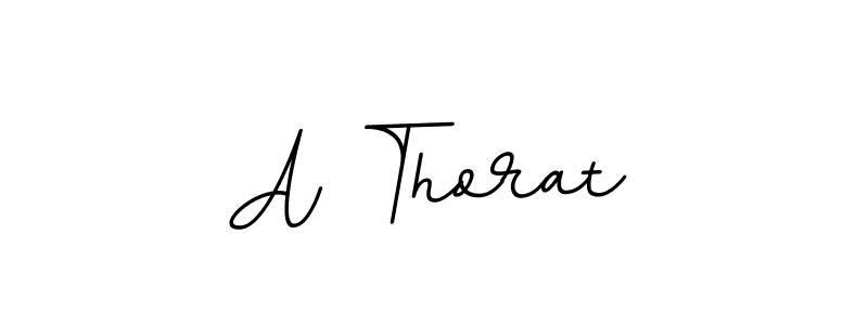 The best way (BallpointsItalic-DORy9) to make a short signature is to pick only two or three words in your name. The name A Thorat include a total of six letters. For converting this name. A Thorat signature style 11 images and pictures png