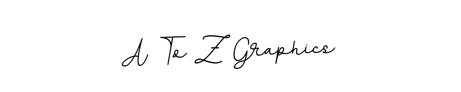 if you are searching for the best signature style for your name A To Z Graphics. so please give up your signature search. here we have designed multiple signature styles  using BallpointsItalic-DORy9. A To Z Graphics signature style 11 images and pictures png