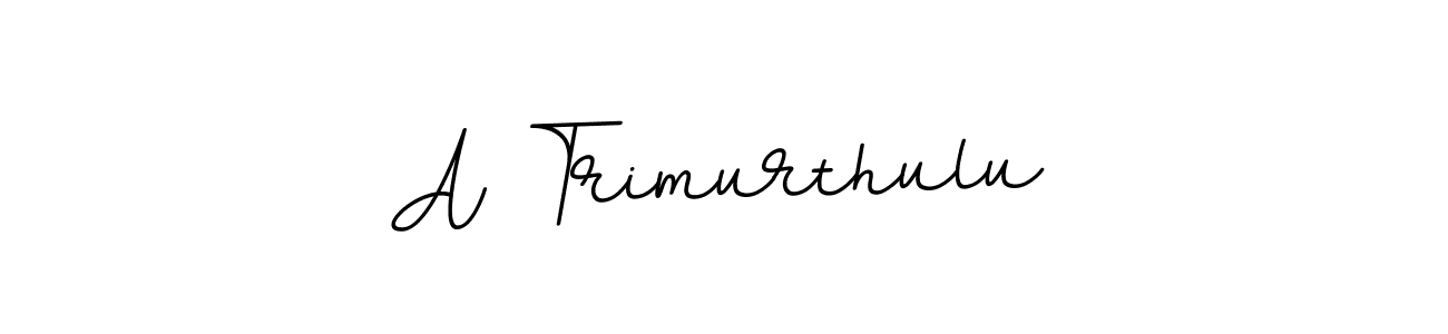 This is the best signature style for the A Trimurthulu name. Also you like these signature font (BallpointsItalic-DORy9). Mix name signature. A Trimurthulu signature style 11 images and pictures png