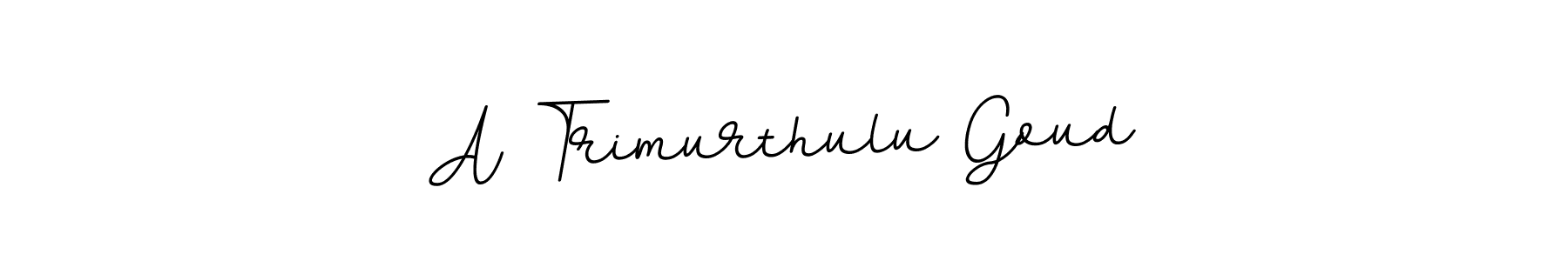 Check out images of Autograph of A Trimurthulu Goud name. Actor A Trimurthulu Goud Signature Style. BallpointsItalic-DORy9 is a professional sign style online. A Trimurthulu Goud signature style 11 images and pictures png