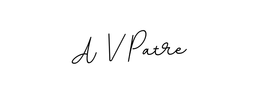 How to make A V Patre signature? BallpointsItalic-DORy9 is a professional autograph style. Create handwritten signature for A V Patre name. A V Patre signature style 11 images and pictures png
