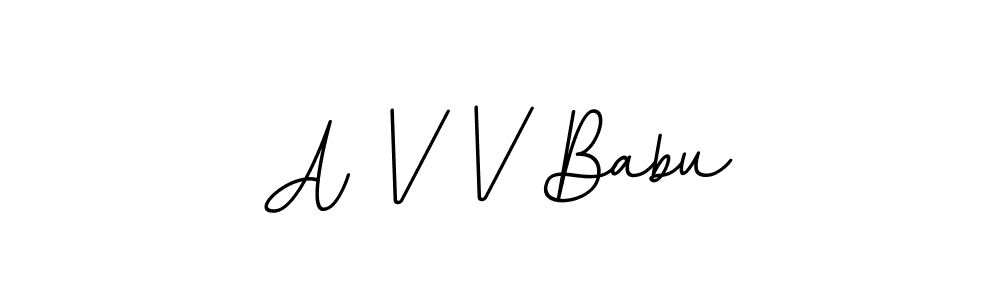 Similarly BallpointsItalic-DORy9 is the best handwritten signature design. Signature creator online .You can use it as an online autograph creator for name A V V Babu. A V V Babu signature style 11 images and pictures png