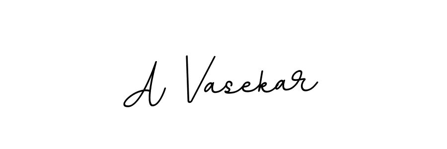 A Vasekar stylish signature style. Best Handwritten Sign (BallpointsItalic-DORy9) for my name. Handwritten Signature Collection Ideas for my name A Vasekar. A Vasekar signature style 11 images and pictures png