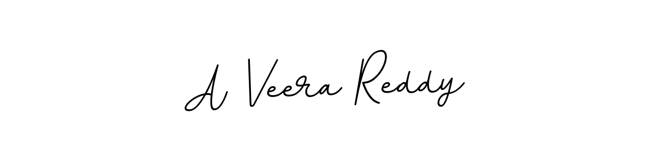 Use a signature maker to create a handwritten signature online. With this signature software, you can design (BallpointsItalic-DORy9) your own signature for name A Veera Reddy. A Veera Reddy signature style 11 images and pictures png