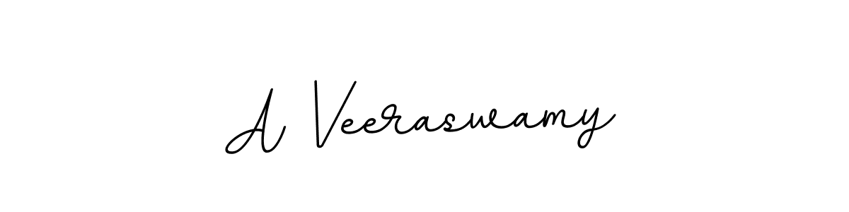Use a signature maker to create a handwritten signature online. With this signature software, you can design (BallpointsItalic-DORy9) your own signature for name A Veeraswamy. A Veeraswamy signature style 11 images and pictures png