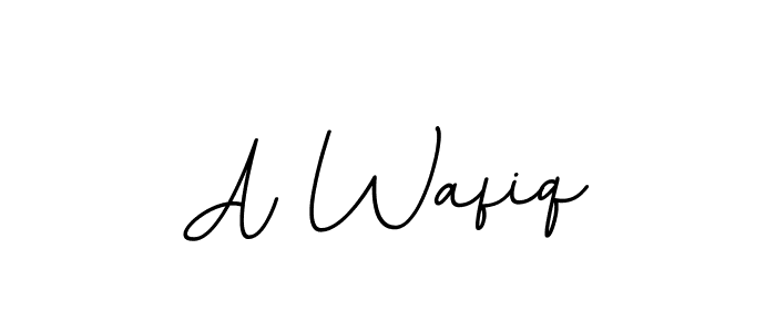 Also You can easily find your signature by using the search form. We will create A Wafiq name handwritten signature images for you free of cost using BallpointsItalic-DORy9 sign style. A Wafiq signature style 11 images and pictures png