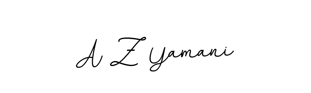 Also we have A Z Yamani name is the best signature style. Create professional handwritten signature collection using BallpointsItalic-DORy9 autograph style. A Z Yamani signature style 11 images and pictures png