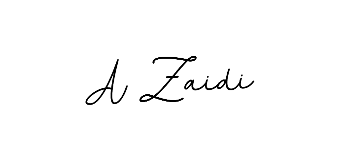 if you are searching for the best signature style for your name A Zaidi. so please give up your signature search. here we have designed multiple signature styles  using BallpointsItalic-DORy9. A Zaidi signature style 11 images and pictures png