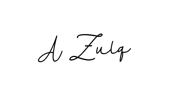 A Zulq stylish signature style. Best Handwritten Sign (BallpointsItalic-DORy9) for my name. Handwritten Signature Collection Ideas for my name A Zulq. A Zulq signature style 11 images and pictures png