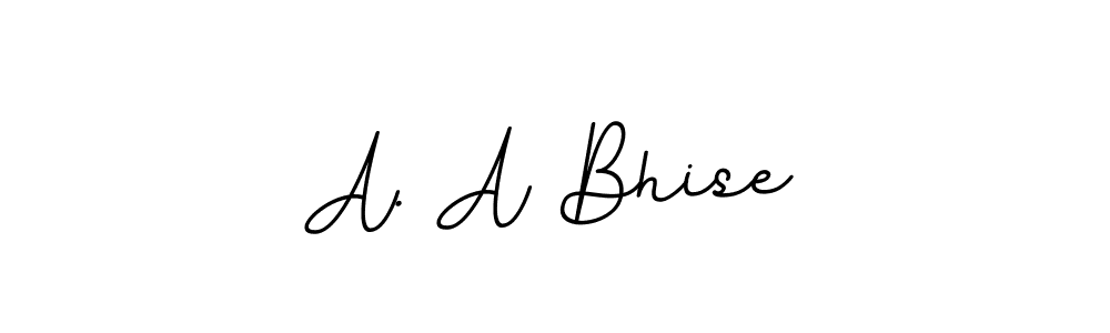 Make a beautiful signature design for name A. A Bhise. Use this online signature maker to create a handwritten signature for free. A. A Bhise signature style 11 images and pictures png