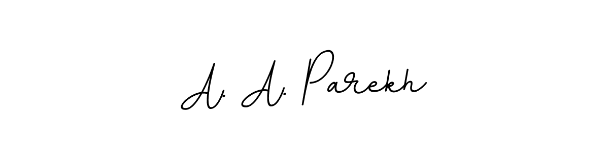 This is the best signature style for the A. A. Parekh name. Also you like these signature font (BallpointsItalic-DORy9). Mix name signature. A. A. Parekh signature style 11 images and pictures png