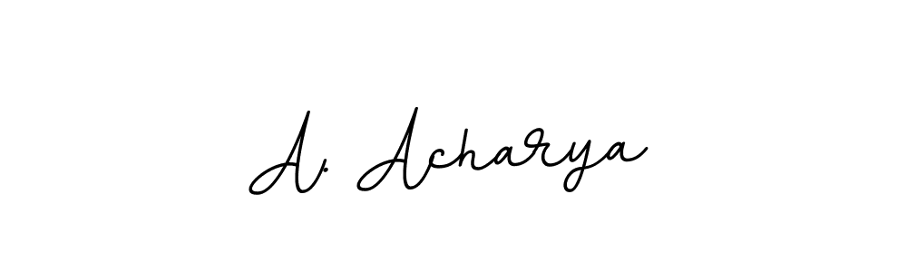 The best way (BallpointsItalic-DORy9) to make a short signature is to pick only two or three words in your name. The name A. Acharya include a total of six letters. For converting this name. A. Acharya signature style 11 images and pictures png