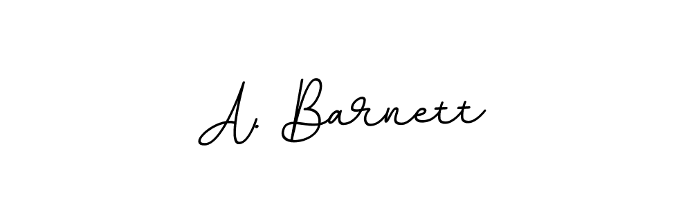 The best way (BallpointsItalic-DORy9) to make a short signature is to pick only two or three words in your name. The name A. Barnett include a total of six letters. For converting this name. A. Barnett signature style 11 images and pictures png