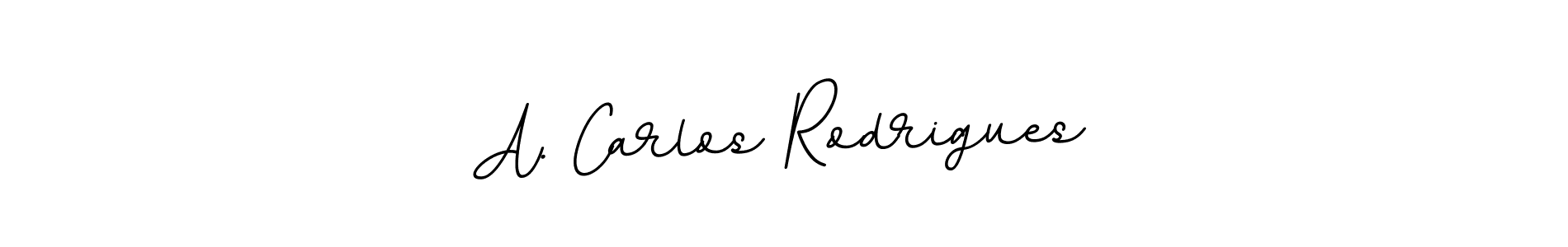 How to make A. Carlos Rodrigues name signature. Use BallpointsItalic-DORy9 style for creating short signs online. This is the latest handwritten sign. A. Carlos Rodrigues signature style 11 images and pictures png