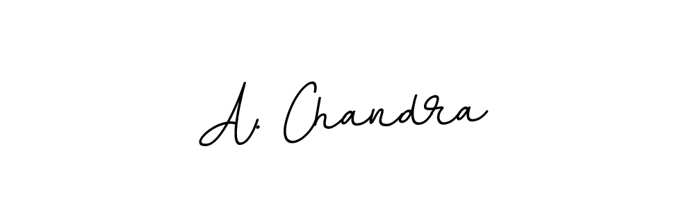 Make a beautiful signature design for name A. Chandra. With this signature (BallpointsItalic-DORy9) style, you can create a handwritten signature for free. A. Chandra signature style 11 images and pictures png