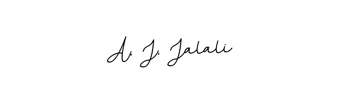 BallpointsItalic-DORy9 is a professional signature style that is perfect for those who want to add a touch of class to their signature. It is also a great choice for those who want to make their signature more unique. Get A. J. Jalali name to fancy signature for free. A. J. Jalali signature style 11 images and pictures png