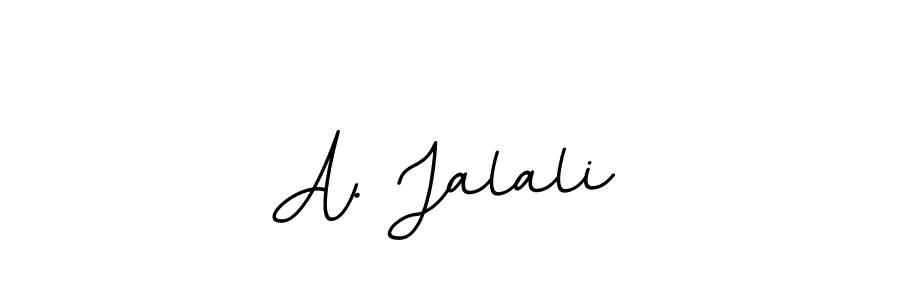 It looks lik you need a new signature style for name A. Jalali. Design unique handwritten (BallpointsItalic-DORy9) signature with our free signature maker in just a few clicks. A. Jalali signature style 11 images and pictures png