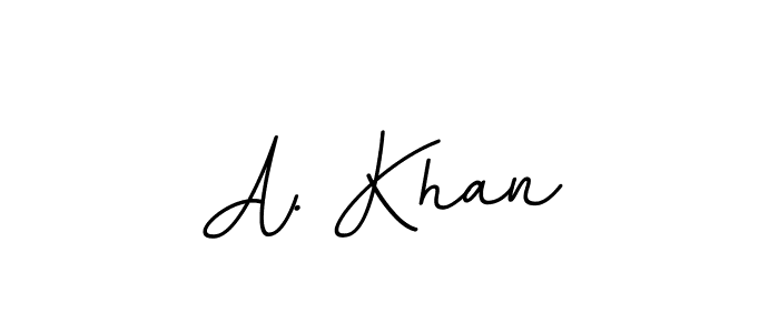 A. Khan stylish signature style. Best Handwritten Sign (BallpointsItalic-DORy9) for my name. Handwritten Signature Collection Ideas for my name A. Khan. A. Khan signature style 11 images and pictures png