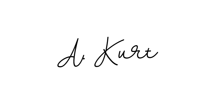 Create a beautiful signature design for name A. Kurt. With this signature (BallpointsItalic-DORy9) fonts, you can make a handwritten signature for free. A. Kurt signature style 11 images and pictures png