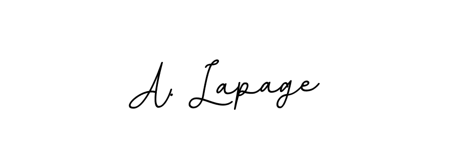 Make a beautiful signature design for name A. Lapage. Use this online signature maker to create a handwritten signature for free. A. Lapage signature style 11 images and pictures png