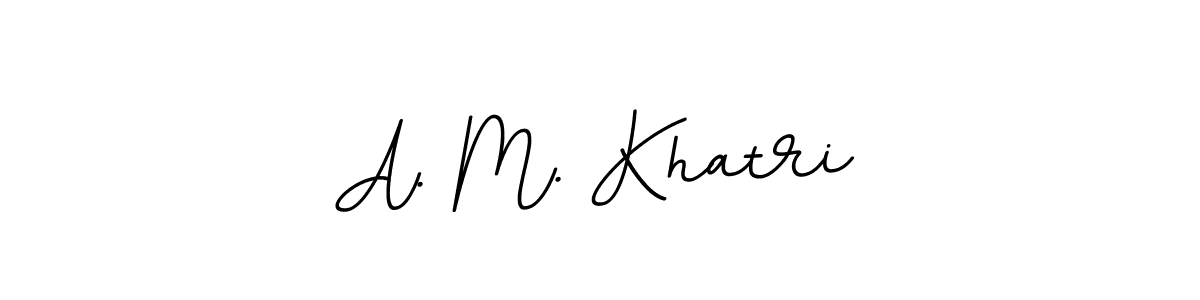 if you are searching for the best signature style for your name A. M. Khatri. so please give up your signature search. here we have designed multiple signature styles  using BallpointsItalic-DORy9. A. M. Khatri signature style 11 images and pictures png