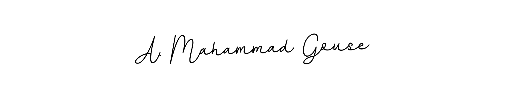 A. Mahammad Gouse stylish signature style. Best Handwritten Sign (BallpointsItalic-DORy9) for my name. Handwritten Signature Collection Ideas for my name A. Mahammad Gouse. A. Mahammad Gouse signature style 11 images and pictures png