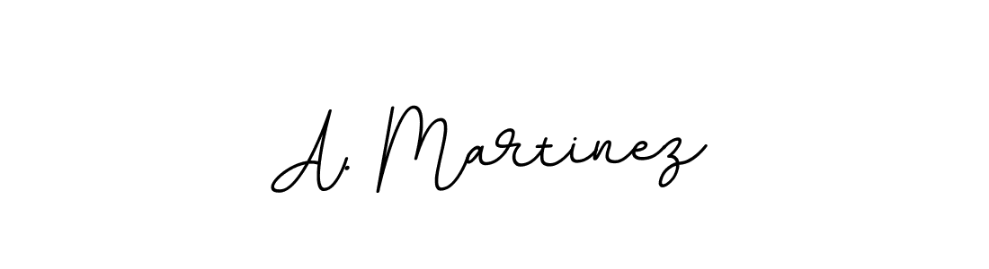 Also we have A. Martinez name is the best signature style. Create professional handwritten signature collection using BallpointsItalic-DORy9 autograph style. A. Martinez signature style 11 images and pictures png