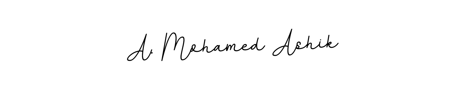 It looks lik you need a new signature style for name A. Mohamed Ashik. Design unique handwritten (BallpointsItalic-DORy9) signature with our free signature maker in just a few clicks. A. Mohamed Ashik signature style 11 images and pictures png