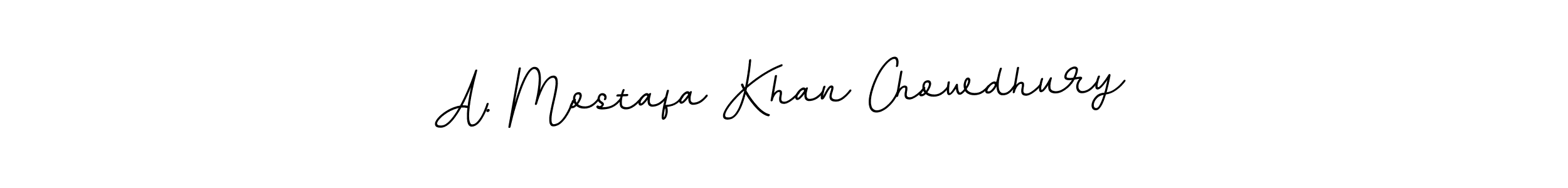 Also You can easily find your signature by using the search form. We will create A. Mostafa Khan Chowdhury name handwritten signature images for you free of cost using BallpointsItalic-DORy9 sign style. A. Mostafa Khan Chowdhury signature style 11 images and pictures png