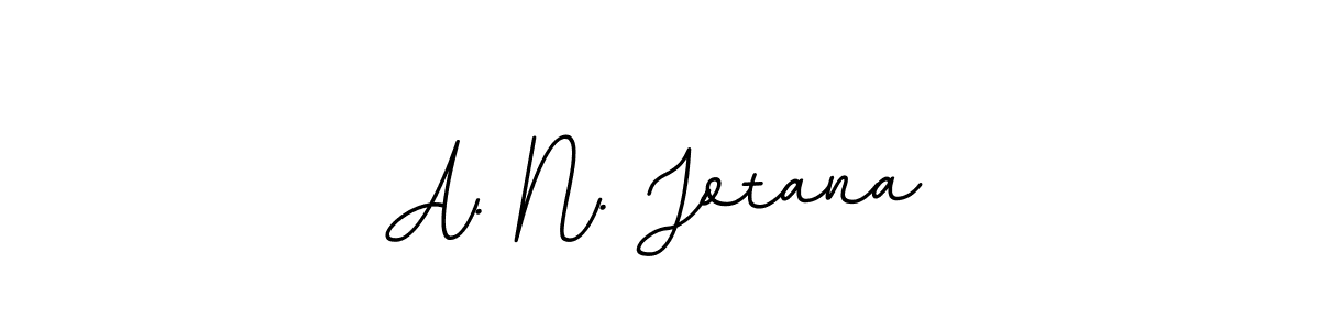 How to Draw A. N. Jotana signature style? BallpointsItalic-DORy9 is a latest design signature styles for name A. N. Jotana. A. N. Jotana signature style 11 images and pictures png