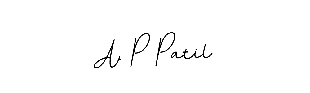 This is the best signature style for the A. P Patil name. Also you like these signature font (BallpointsItalic-DORy9). Mix name signature. A. P Patil signature style 11 images and pictures png