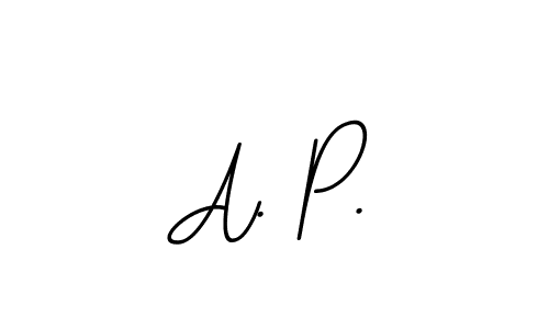 This is the best signature style for the A. P. name. Also you like these signature font (BallpointsItalic-DORy9). Mix name signature. A. P. signature style 11 images and pictures png