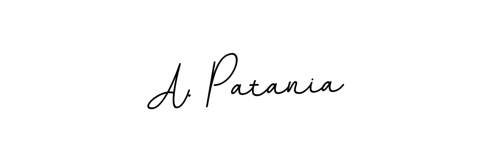 The best way (BallpointsItalic-DORy9) to make a short signature is to pick only two or three words in your name. The name A. Patania include a total of six letters. For converting this name. A. Patania signature style 11 images and pictures png