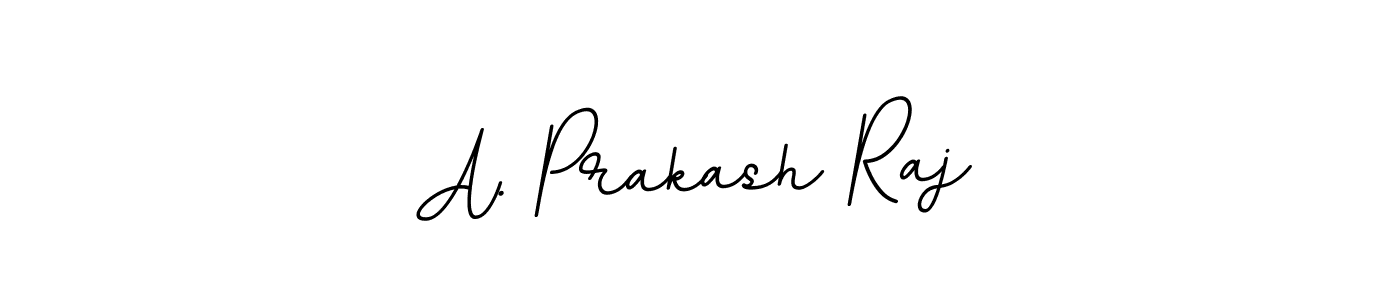 How to make A. Prakash Raj name signature. Use BallpointsItalic-DORy9 style for creating short signs online. This is the latest handwritten sign. A. Prakash Raj signature style 11 images and pictures png