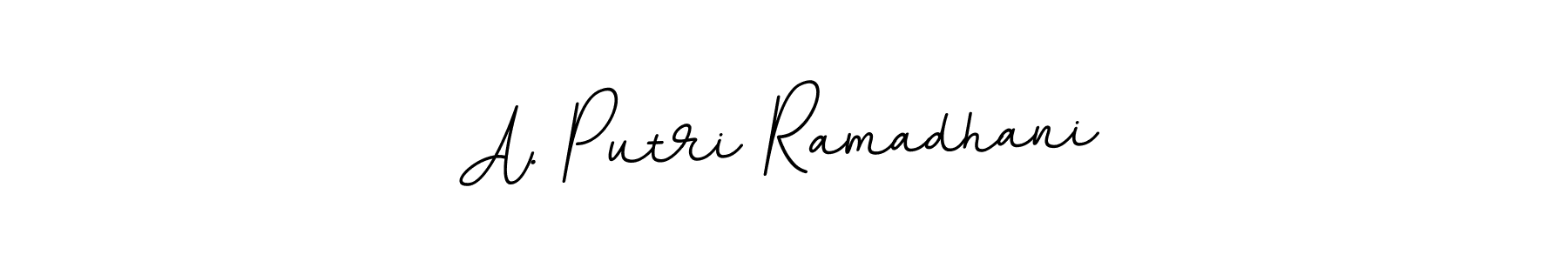 Also You can easily find your signature by using the search form. We will create A. Putri Ramadhani name handwritten signature images for you free of cost using BallpointsItalic-DORy9 sign style. A. Putri Ramadhani signature style 11 images and pictures png