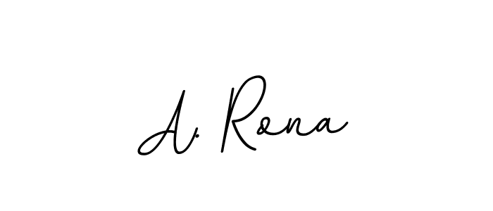 Design your own signature with our free online signature maker. With this signature software, you can create a handwritten (BallpointsItalic-DORy9) signature for name A. Rona. A. Rona signature style 11 images and pictures png
