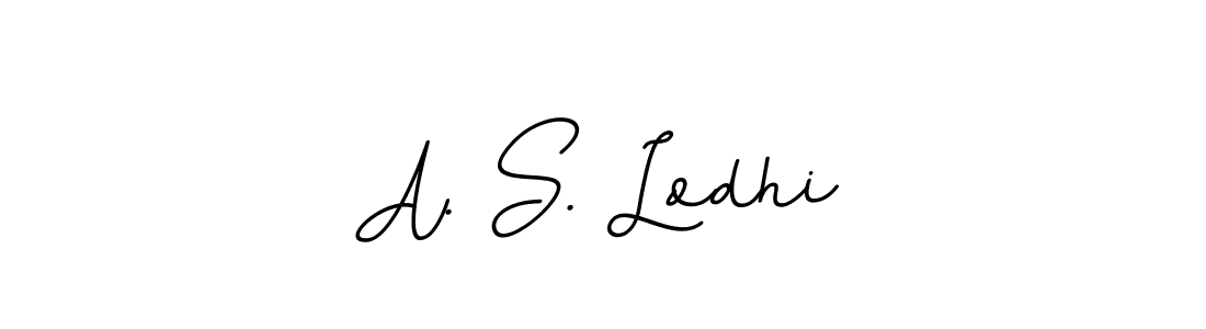 Create a beautiful signature design for name A. S. Lodhi. With this signature (BallpointsItalic-DORy9) fonts, you can make a handwritten signature for free. A. S. Lodhi signature style 11 images and pictures png