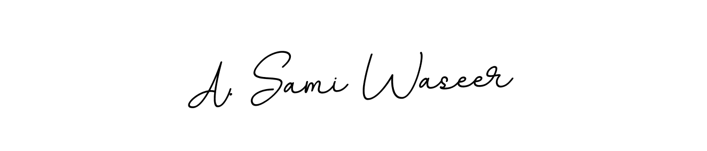A. Sami Waseer stylish signature style. Best Handwritten Sign (BallpointsItalic-DORy9) for my name. Handwritten Signature Collection Ideas for my name A. Sami Waseer. A. Sami Waseer signature style 11 images and pictures png