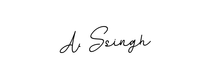 You can use this online signature creator to create a handwritten signature for the name A. Ssingh. This is the best online autograph maker. A. Ssingh signature style 11 images and pictures png