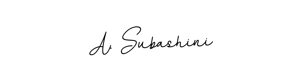 BallpointsItalic-DORy9 is a professional signature style that is perfect for those who want to add a touch of class to their signature. It is also a great choice for those who want to make their signature more unique. Get A. Subashini name to fancy signature for free. A. Subashini signature style 11 images and pictures png