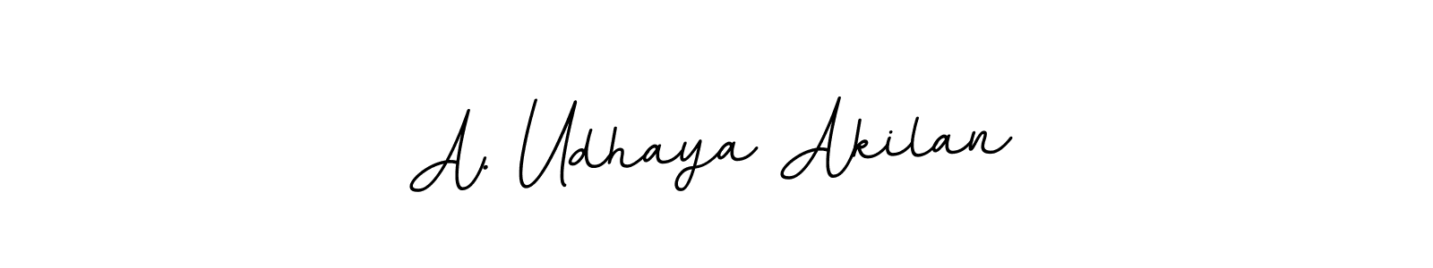 Also we have A. Udhaya Akilan name is the best signature style. Create professional handwritten signature collection using BallpointsItalic-DORy9 autograph style. A. Udhaya Akilan signature style 11 images and pictures png