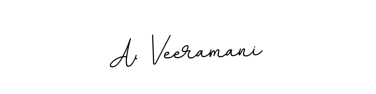 You should practise on your own different ways (BallpointsItalic-DORy9) to write your name (A. Veeramani) in signature. don't let someone else do it for you. A. Veeramani signature style 11 images and pictures png