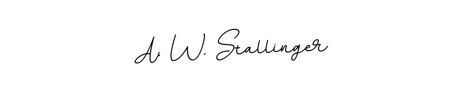 Best and Professional Signature Style for A. W. Stallinger. BallpointsItalic-DORy9 Best Signature Style Collection. A. W. Stallinger signature style 11 images and pictures png